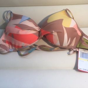 Gossip Multicolor Push Up - swimsuit top.